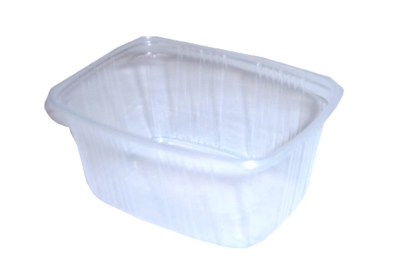 SALATBECHER PP ECKIG 250G