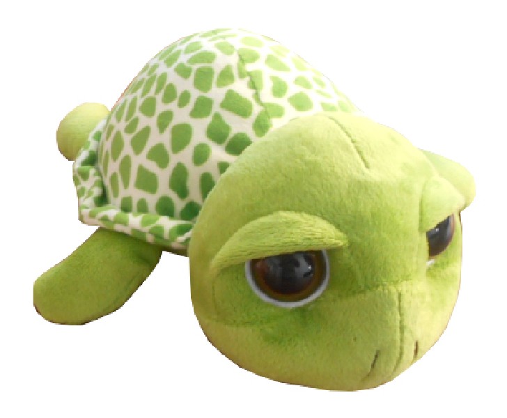 PL.SCHILDKRÖTE,GRÜN,25CM