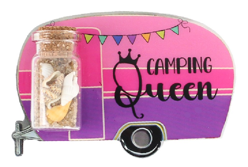 MAGN.CAMPING QUEEN,8X5CM