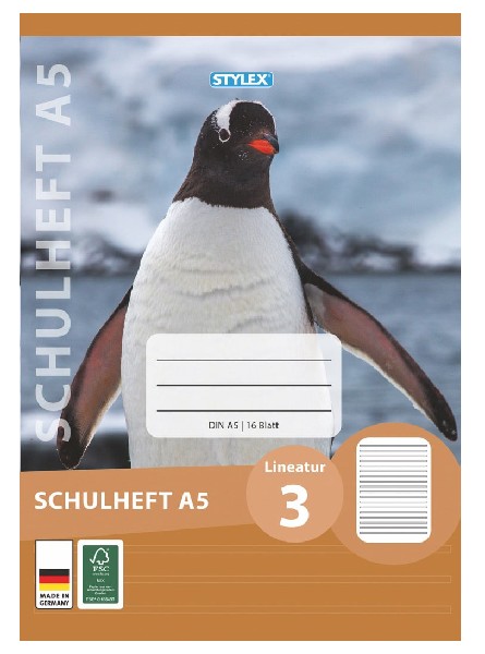 [220303] SCHULHEFT A5 LINEATUR 3