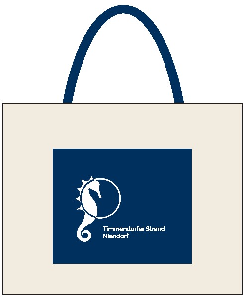 [808418] BWT NATUR 40x50cm+VT BLAU