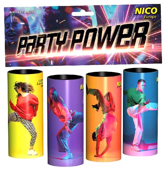 [85493] T-FW.PARTY POWER,4ER, SB