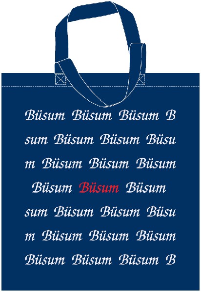 [813218] BWT,38X42CM,MARINE