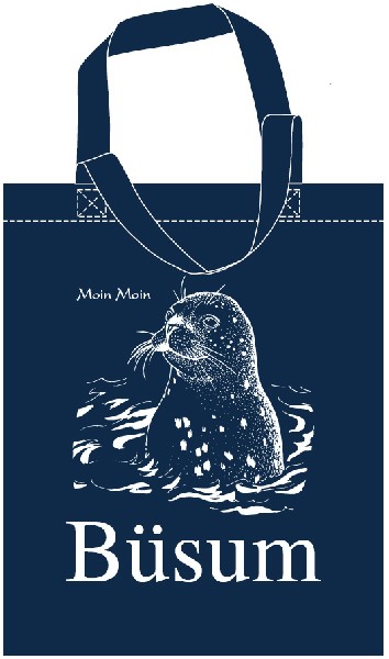 [813221] BWT,22X26CM,MARINE,BÜSUM