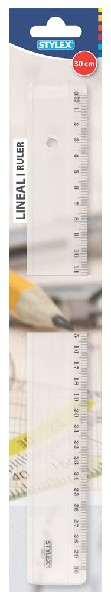 [213533] LINEAL,KUNSTSTOFF,30CM SB