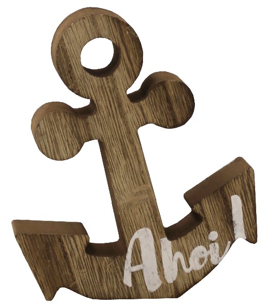 HOLZ ANKER,AHOI,13X11X2CM