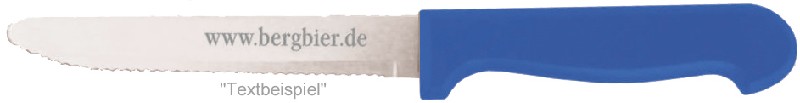 [834201] MESSER,23cm,LASERUNG,BLAU