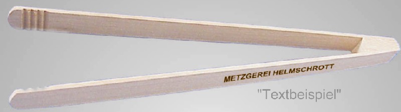 [834255] GRILLZANGE, HOLZ, NATUR