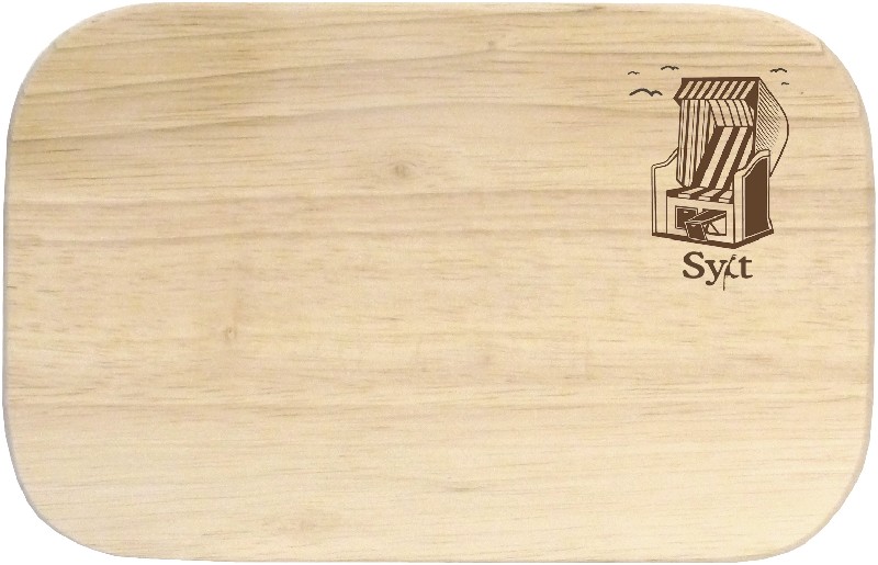 HOLZBRETT RECHTECKIG,SYLT