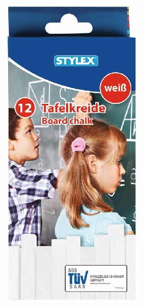 TAFELKREIDE 12ER WEISS SB