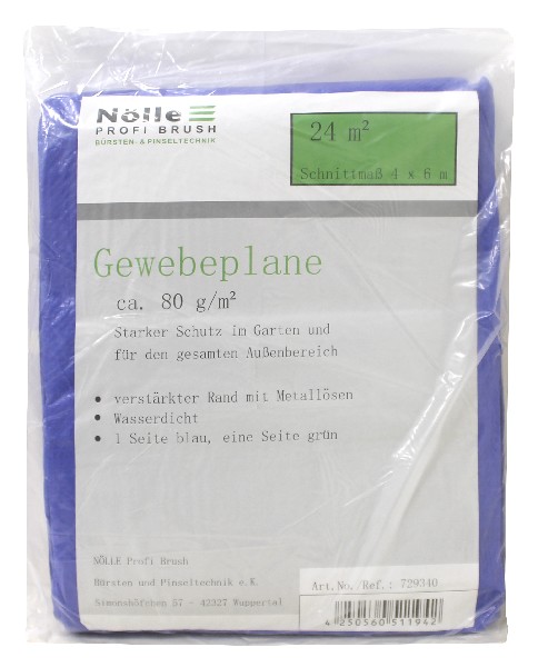 [146138] GEWEBEPLANE,BLAU,4X6M,BTL