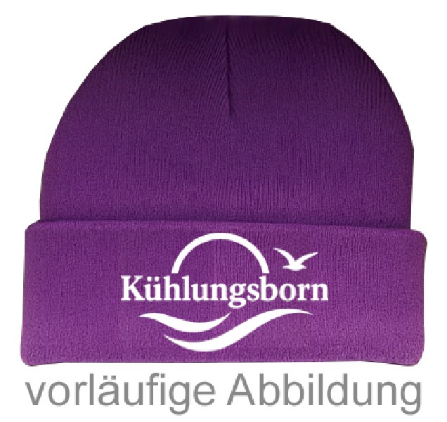 STRICKMÜTZE,KÜHLUNS,LILA