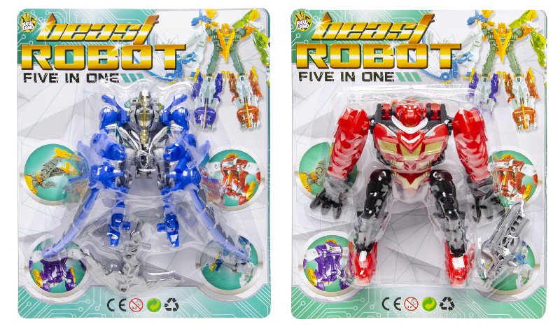 ROBOTER,BEAST,12CM,4F.SB
