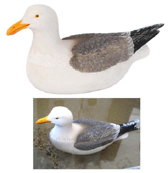 [393026] MÖWE,SCHWIMMEND,18,5X9X8C