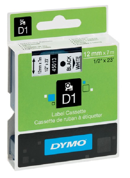 DYMO SCHRIFTBAND 12MMX7M