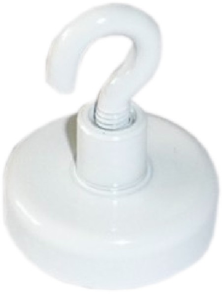MAGNETHAKEN 25MM WEISS