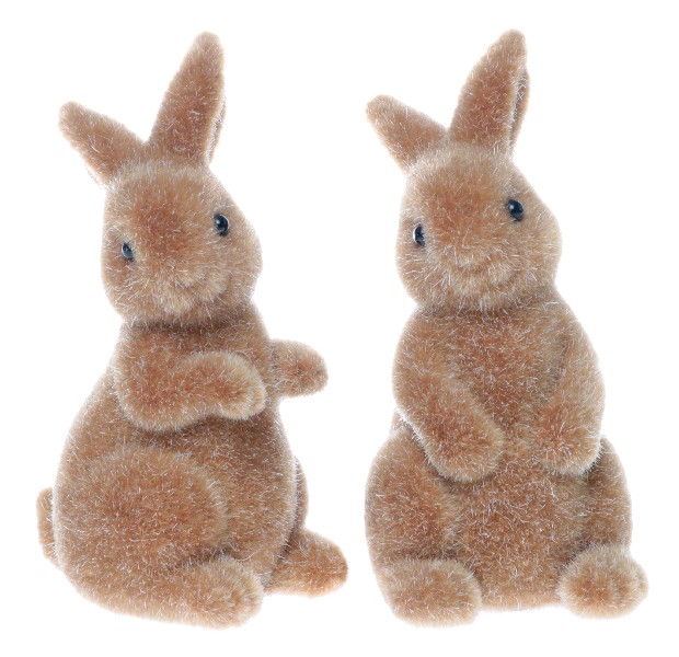 HASE POLY BEFL.13CM BRAUN