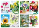 KARTE GEBURTSTAG BLUME