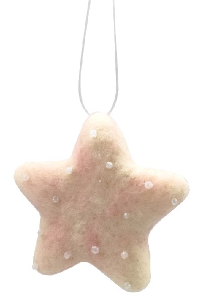 FILZ SEESTERN,ROSA,8,5CM