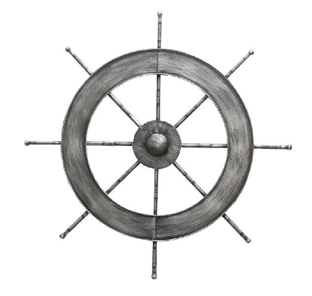 WANDDEKO,STEUERRAD,68CM