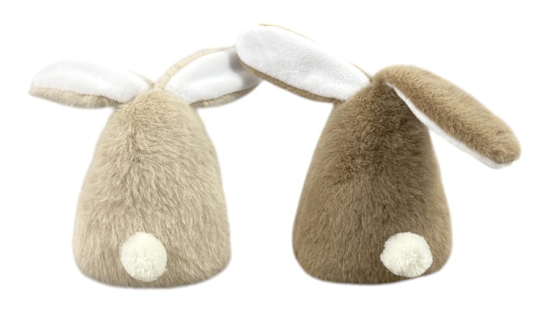 [60011] PL.HASE 12CM,BEIGE/BRAUN