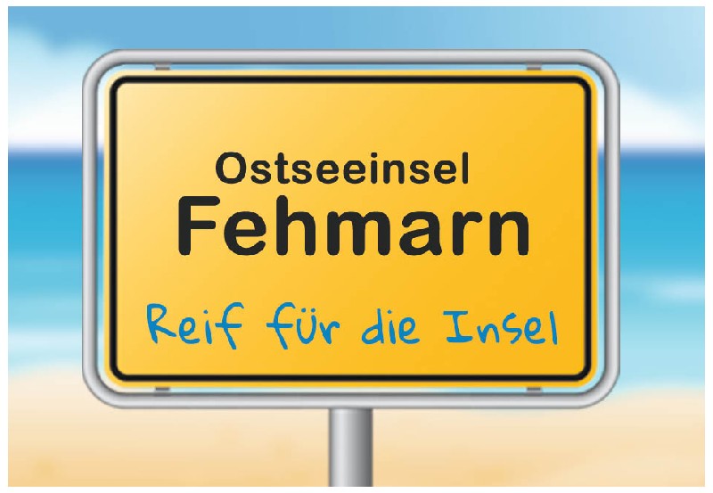 MAGN.FEHMARN,ORTSSCHILD