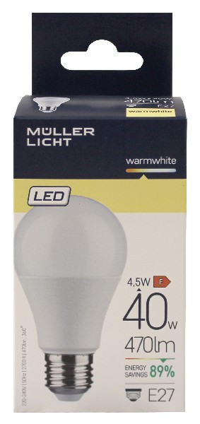 [172415] LAMPE,LED-SMD,E27,4,5W SB