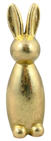 HASE STEHEND GOLD 11CM