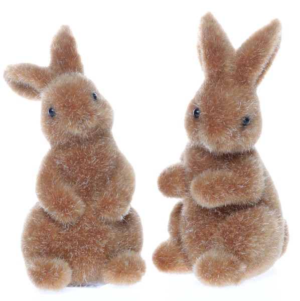 [61403] HASE POLY BEFL. 9CM BRAUN