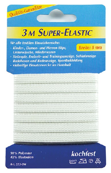 [110484] SUPER ELASTIC 3M WEIß SB