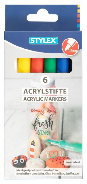[216220] ACRYLSTIFTE 6ER,       SB