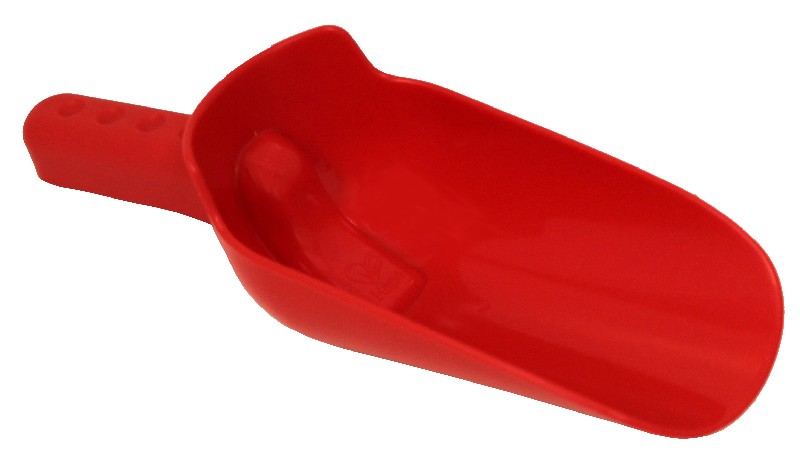 MEHLSCHAUFEL,ROT,24CM