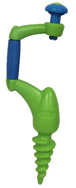 SANDBOHRER,43CM,GRÜN