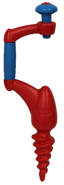 SANDBOHRER,43CM,ROT
