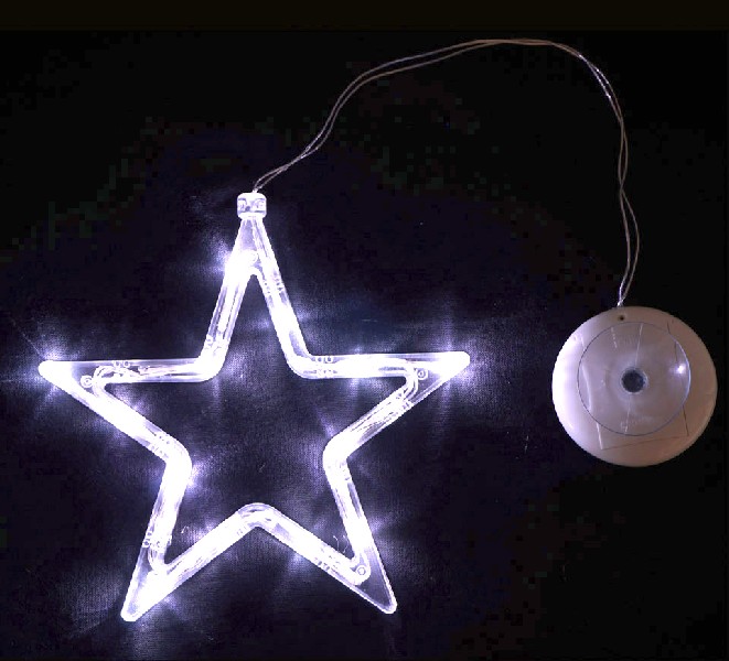 [47730] LED STERN 20CM M.SAUGNAPF
