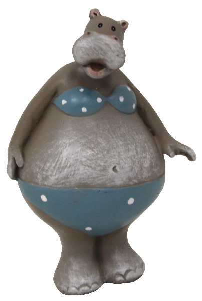 NILPFERD/URLAUB,8,5CM,2F.
