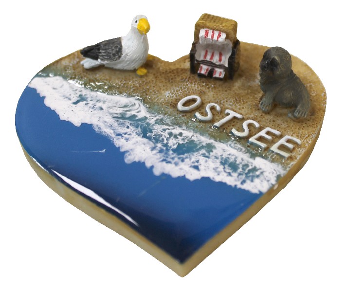 HERZ,SEEH.+MÖWE,OSTSEE