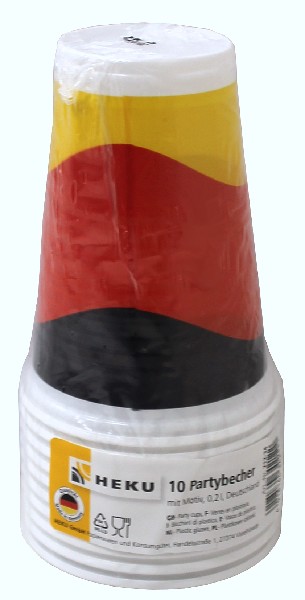 [152619] PARTYBECHER 0,2L,10ER,D-F