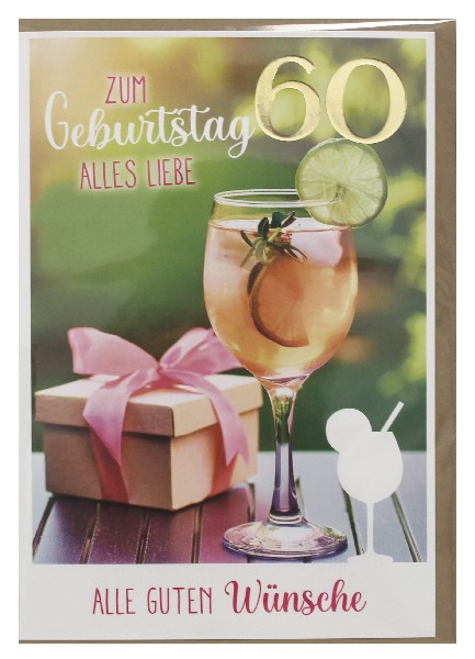 KARTE, GEBU. ZAHL 60