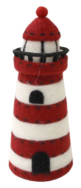 FILZ LT.ROT/WEIß 17X7CM