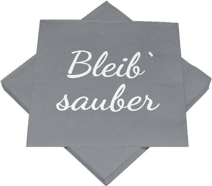 [157511] SERV.33X33CM,20ER, BLEIB