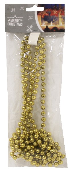 [17452] PERLENKETTE GOLD 8MM