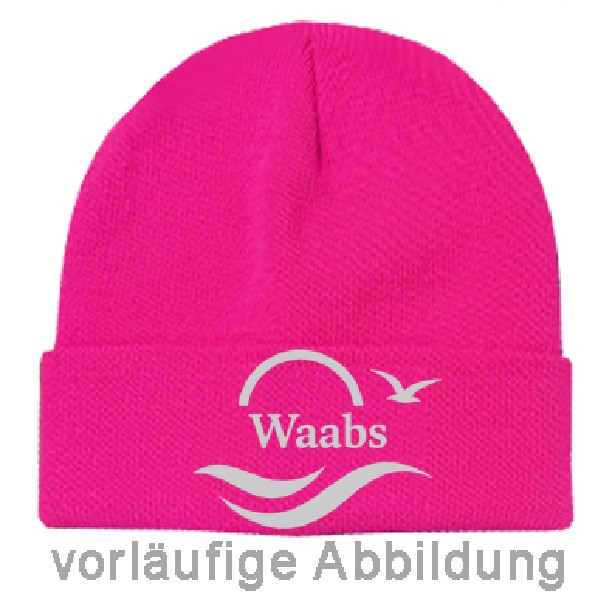 STRICKMÜTZE,WAABS,FUCHSIA