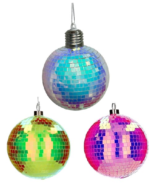 LED DISCOKUGEL 8CM M.TIM.