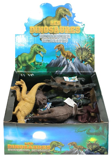 DINO,19/26CM,SORT. I.D.