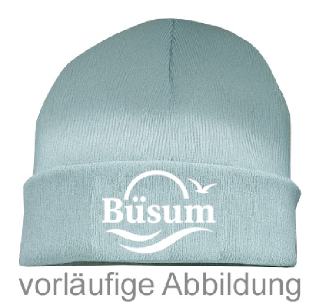 STRICKMÜTZE,BÜSUM,H-BLAU