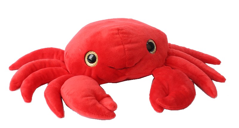 PL.KRABBE,35CM ROT