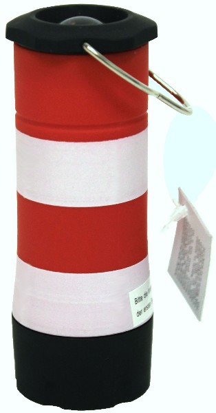 [303949] LAMPE,ROT/WEIß,LED, I.D.