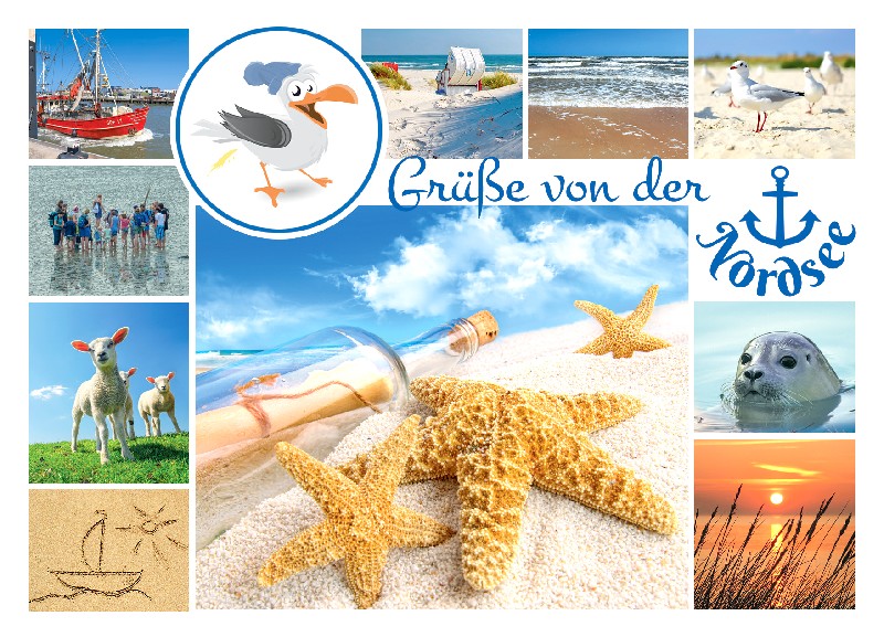 AK.NORDSEE,GRÜßE V.NORD16