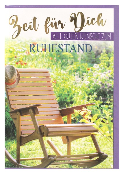 KARTE, RUHESTAND